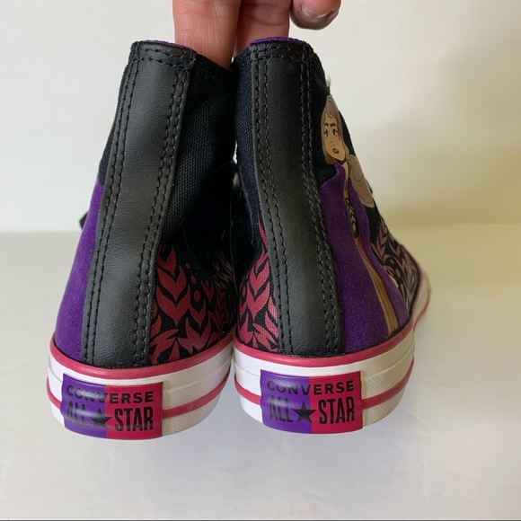 NWT Converse X Disney Frozen 2 Anna High Sneakers - Picture 10 of 12
